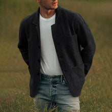 Laden Sie das Bild in den Galerie-Viewer, 🔥 Sommerspecial 🔥Einfarbige Freizeitjacke für Herren