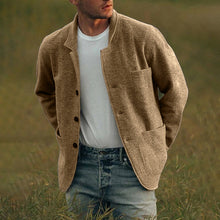 Laden Sie das Bild in den Galerie-Viewer, 🔥 Sommerspecial 🔥Einfarbige Freizeitjacke für Herren