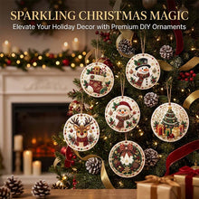 Laden Sie das Bild in den Galerie-Viewer, Weihnachten DIY Diamantmalerei Ornamente