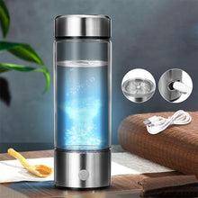 Laden Sie das Bild in den Galerie-Viewer, Tragbare Wasserflasche mit Alkalizer / Ionisator (Wasserstoff)