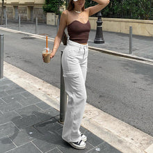 Laden Sie das Bild in den Galerie-Viewer, Lässige Jeans mit geradem Bein