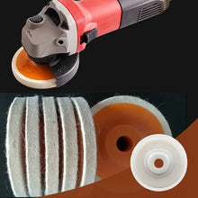 Laden Sie das Bild in den Galerie-Viewer, 🌫️Winkelschleifer Wolle Schwabbelscheibe