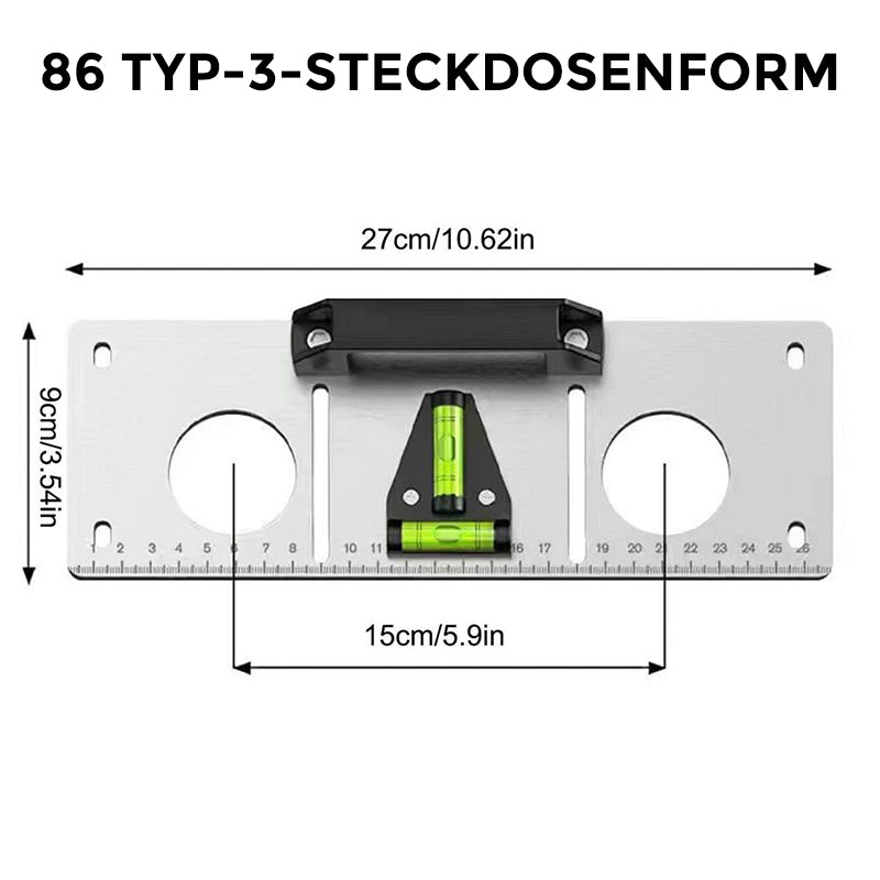 🔥heißer Ausverkauf🔥Klempnerlineal zum Zeichnen von Linien