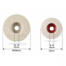 Laden Sie das Bild in den Galerie-Viewer, 🌫️Winkelschleifer Wolle Schwabbelscheibe