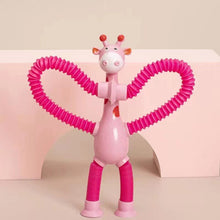 Laden Sie das Bild in den Galerie-Viewer, 🎁Teleskop-Giraffenspielzeug mit Saugnapf