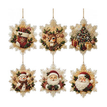 Laden Sie das Bild in den Galerie-Viewer, Weihnachten DIY Diamantmalerei Ornamente