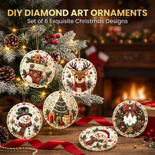 Laden Sie das Bild in den Galerie-Viewer, Weihnachten DIY Diamantmalerei Ornamente