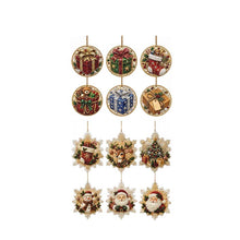 Laden Sie das Bild in den Galerie-Viewer, Weihnachten DIY Diamantmalerei Ornamente