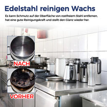 Laden Sie das Bild in den Galerie-Viewer, Magische Nano-Technologie-Reinigungspaste für Edelstahl