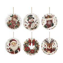Laden Sie das Bild in den Galerie-Viewer, Weihnachten DIY Diamantmalerei Ornamente