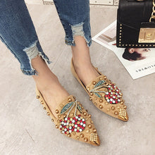 Laden Sie das Bild in den Galerie-Viewer, 🎉 Sommer-Special 🎉Kirsche Strass Nietenschuhe