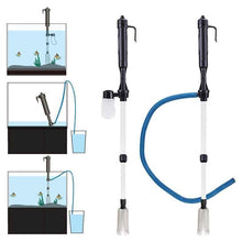 Laden Sie das Bild in den Galerie-Viewer, Automatischer Wasserwechselreiniger für Aquarien mit elektrischem Sandwäscher