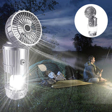 Laden Sie das Bild in den Galerie-Viewer, 🎐6 in 1 Tragbare Solar LED Camping Laterne