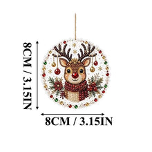 Laden Sie das Bild in den Galerie-Viewer, Weihnachten DIY Diamantmalerei Ornamente