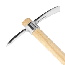 Laden Sie das Bild in den Galerie-Viewer, Doppelköpfige Spitzhacke aus Edelstahl