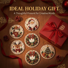 Laden Sie das Bild in den Galerie-Viewer, Weihnachten DIY Diamantmalerei Ornamente