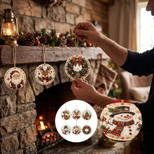 Laden Sie das Bild in den Galerie-Viewer, Weihnachten DIY Diamantmalerei Ornamente