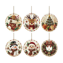 Laden Sie das Bild in den Galerie-Viewer, Weihnachten DIY Diamantmalerei Ornamente