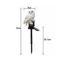 Laden Sie das Bild in den Galerie-Viewer, 🦉Solar Eulen Garten dekoratives Landschaftslicht
