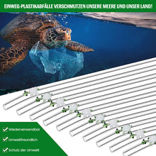 Laden Sie das Bild in den Galerie-Viewer, 🌈Strohhalme aus farbigem Glas
