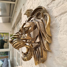 Laden Sie das Bild in den Galerie-Viewer, 🦁Löwenkopf-Wandkunst