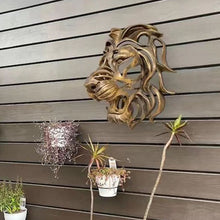 Laden Sie das Bild in den Galerie-Viewer, 🦁Löwenkopf-Wandkunst