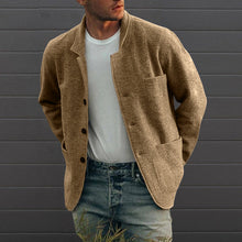 Laden Sie das Bild in den Galerie-Viewer, 🔥 Sommerspecial 🔥Einfarbige Freizeitjacke für Herren