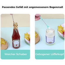 Laden Sie das Bild in den Galerie-Viewer, Einziehbarer Mini-Löffel aus Silikon