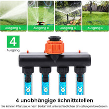 Laden Sie das Bild in den Galerie-Viewer, 🔥heißer Ausverkauf🔥Vierwege-Ventilumsteller für den Außenbereich mit Schalter