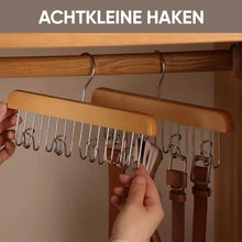 Laden Sie das Bild in den Galerie-Viewer, Kleiderbügel für Krawatten und Gürtel