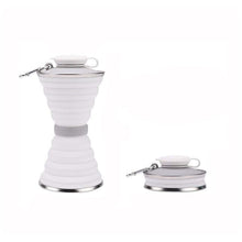 Laden Sie das Bild in den Galerie-Viewer, Outdoor Silikon Faltbare Wasserflasche