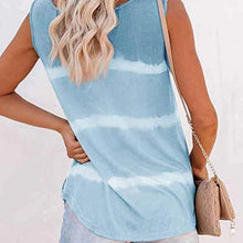 Laden Sie das Bild in den Galerie-Viewer, Lässige Batik Knopfweste