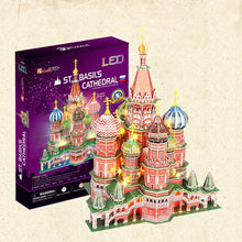 Laden Sie das Bild in den Galerie-Viewer, 3D dreidimensionales Puzzle Architektur