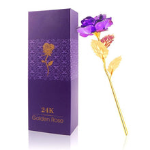 Laden Sie das Bild in den Galerie-Viewer, 24 Karat Gold Rose