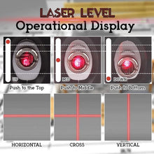 Laden Sie das Bild in den Galerie-Viewer, Mehrzweck-Laserebene 4-in-1-Lasermesswerkzeug