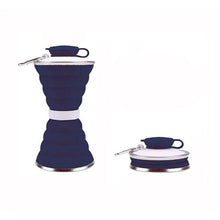 Laden Sie das Bild in den Galerie-Viewer, Outdoor Silikon Faltbare Wasserflasche