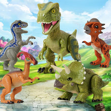 Laden Sie das Bild in den Galerie-Viewer, Dinosaurier-Eier mit realistischem Ton- und LED-Lichteffekt