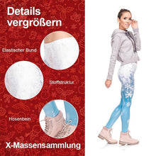 Laden Sie das Bild in den Galerie-Viewer, Weihnachtsschneeflockengamaschen