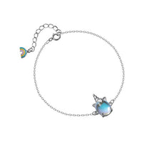 Laden Sie das Bild in den Galerie-Viewer, Einhornförmiger  Schmuck Armband Ohrring Halskette Ring