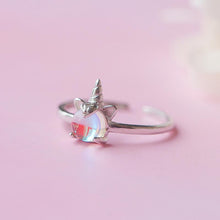 Laden Sie das Bild in den Galerie-Viewer, Einhornförmiger  Schmuck Armband Ohrring Halskette Ring