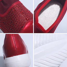 Laden Sie das Bild in den Galerie-Viewer, Damen Gewebte Mesh Flache Schuhe