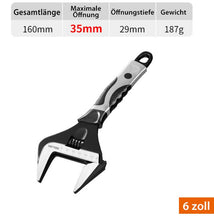 Laden Sie das Bild in den Galerie-Viewer, Delixi Bad verstellbarer Schraubenschlüssel