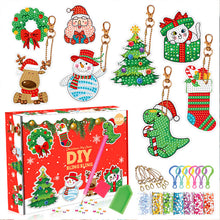 Laden Sie das Bild in den Galerie-Viewer, Weihnachten Diamant Gemälde Aufkleber Kit