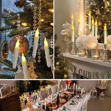 Laden Sie das Bild in den Galerie-Viewer, 🪄🕯️Fantasiekerze mit Zauberstab-Fernbedienung