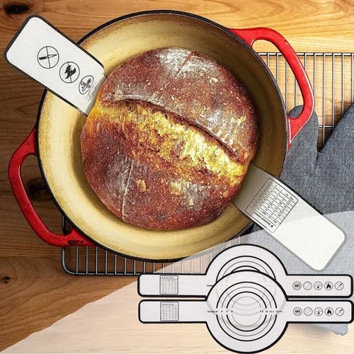 Speziell ausgewähltes Platin-Silikon - Backmatte für Dutch Oven