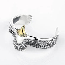 Laden Sie das Bild in den Galerie-Viewer, Silber Adler Manschette Armband