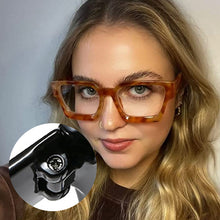 Laden Sie das Bild in den Galerie-Viewer, (🔥Schlussverkauf🔥)Vintage Brillengestell mit großem Rahmen