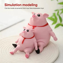 Laden Sie das Bild in den Galerie-Viewer, Kreatives Dekompressions-Rosa-Schweinchen-Spielzeug