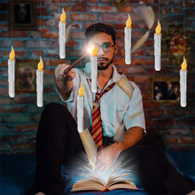 Laden Sie das Bild in den Galerie-Viewer, 🪄🕯️Fantasiekerze mit Zauberstab-Fernbedienung