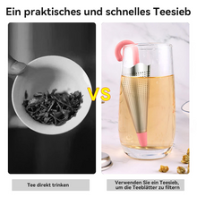 Laden Sie das Bild in den Galerie-Viewer, Regenschirm-Tee-Ei aus Edelstahl